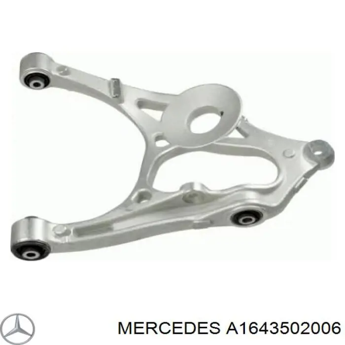 Comprar A1643502006 Mercedes Brazo de suspensión trasero inferior derecho