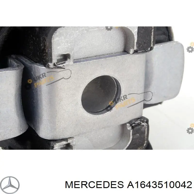 A1643510042 Mercedes suspensión, cuerpo del eje trasero