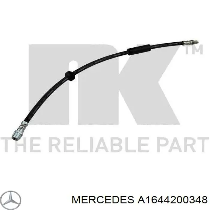 Latiguillos de freno delantero Mercedes A1644200348 precio, desde 12,96 EUR