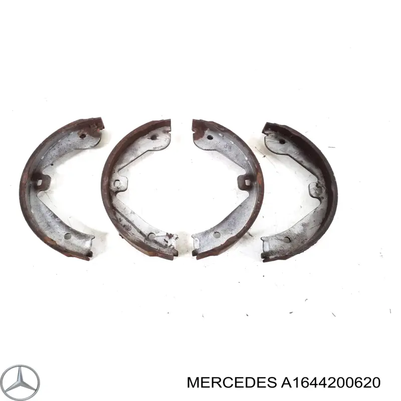 Comprar A1644200620 Mercedes Juego de zapatas de frenos, freno de estacionamiento