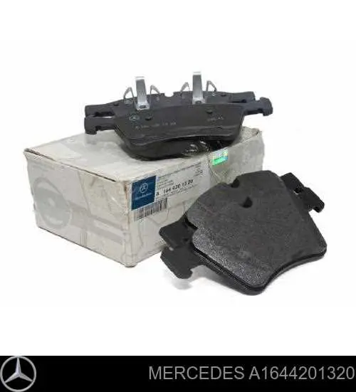 Pastillas freno delanteras Mercedes A1644201320 precio, desde 60,79 EUR