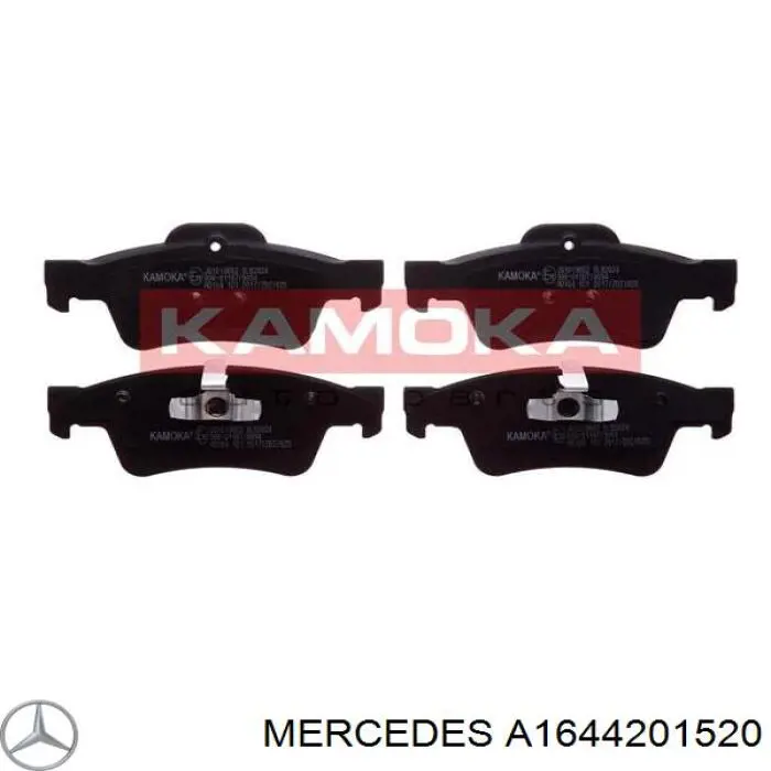 Comprar A1644201520 Mercedes Pastillas de freno traseras