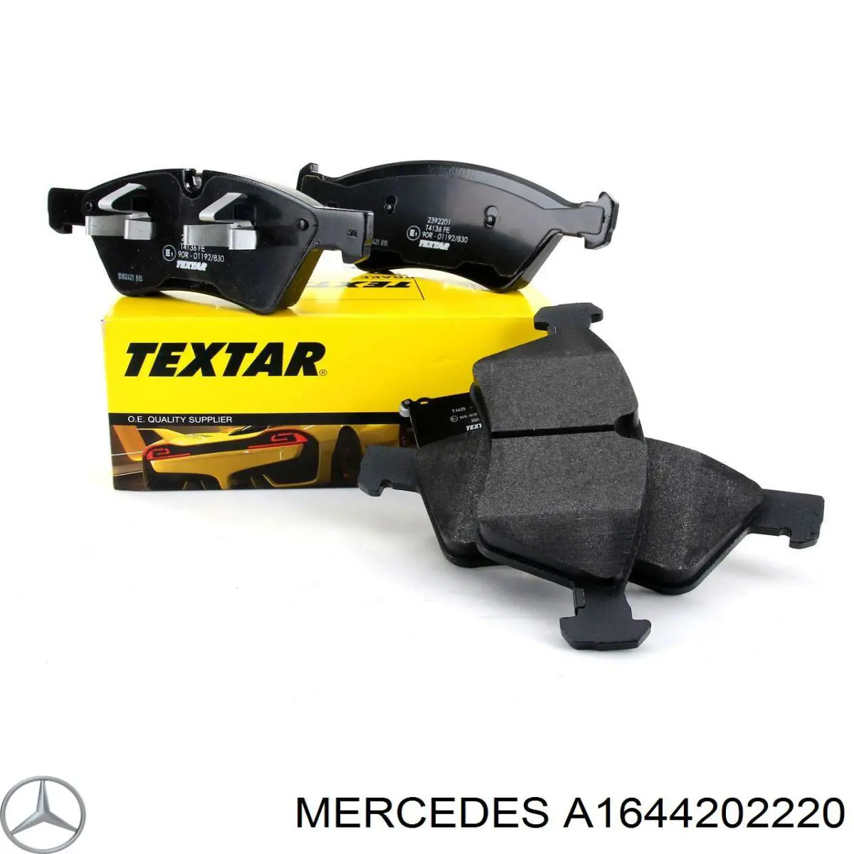 Pastillas de freno delanteras Mercedes A1644202220