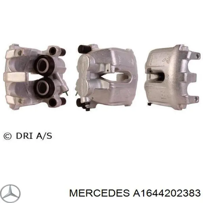 A1644202383 Mercedes Pinza de freno delantera izquierda
