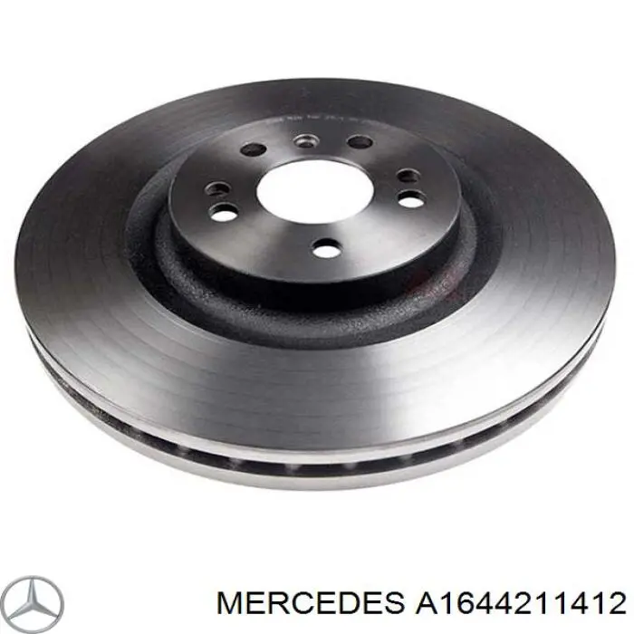 Disco de freno A1644211412 Mercedes