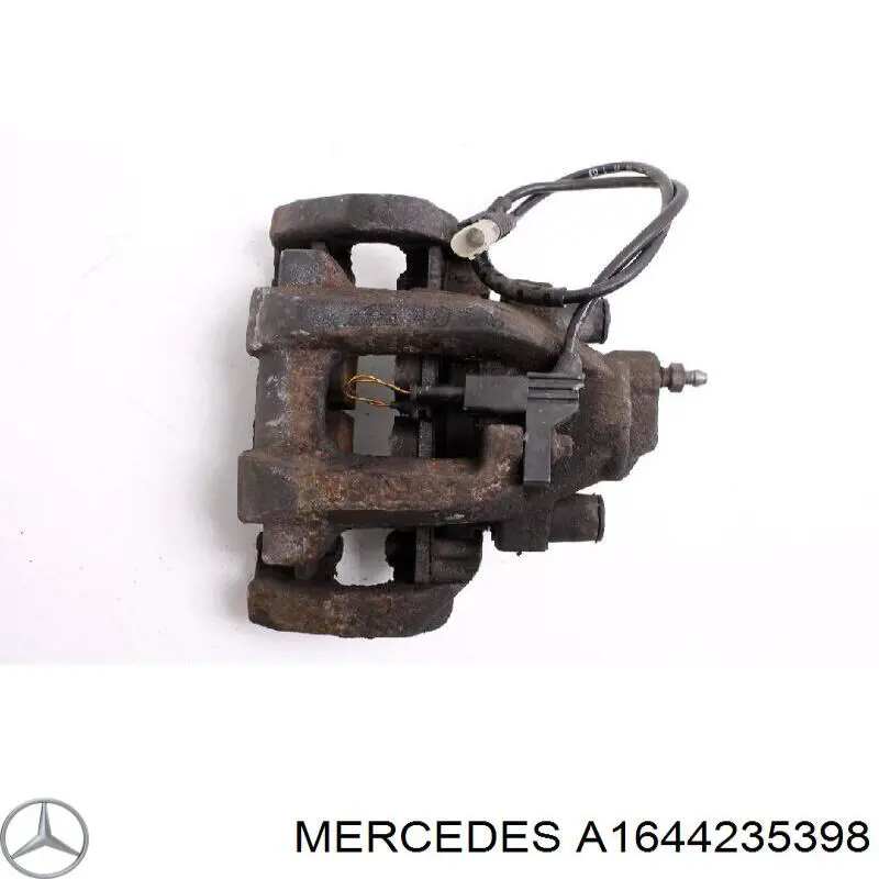 A1644235398 Mercedes pinza de freno trasero derecho