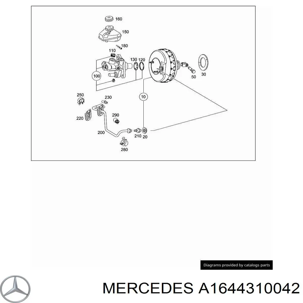  Mercedes A1644310042 precio, desde 17,60 EUR