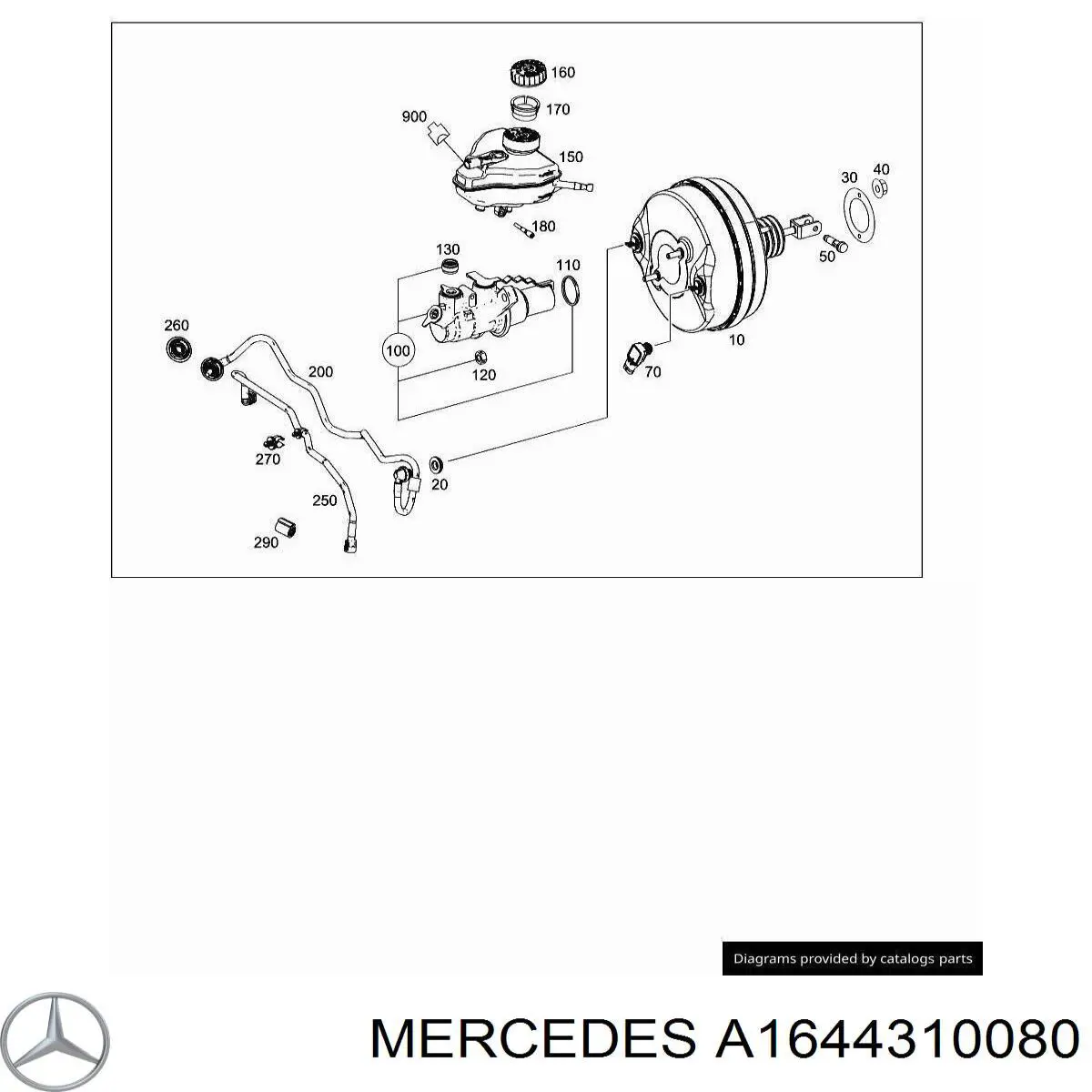  Mercedes A1644310080 precio, desde 16,78 EUR