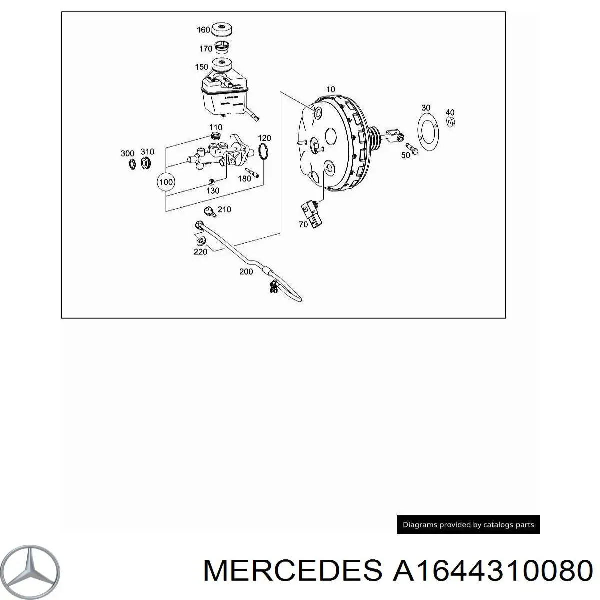 A1644310080 Mercedes