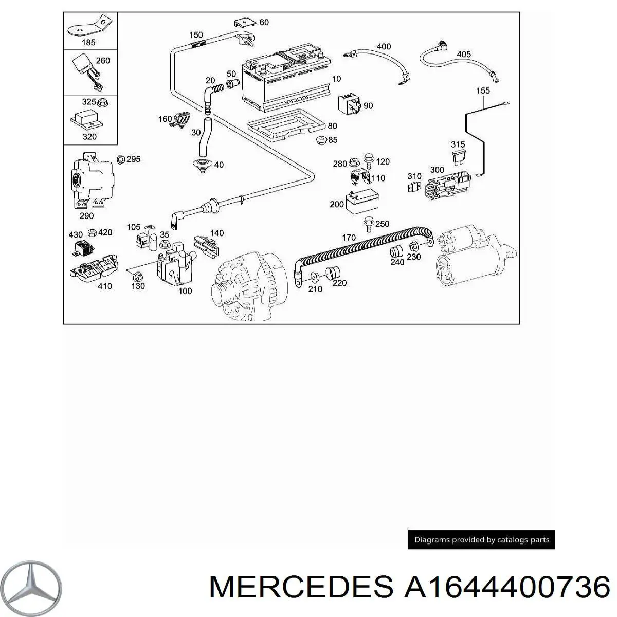 A1644400736 Mercedes