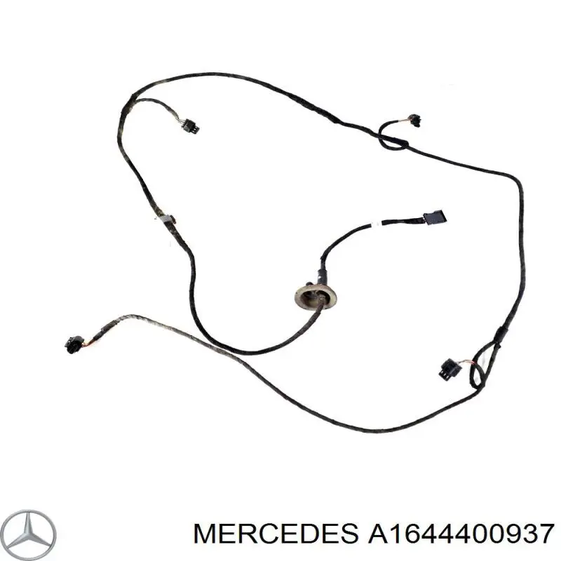 A1644400937 Mercedes sensores de estacionamiento de cable (alambre Parachoques Trasero)