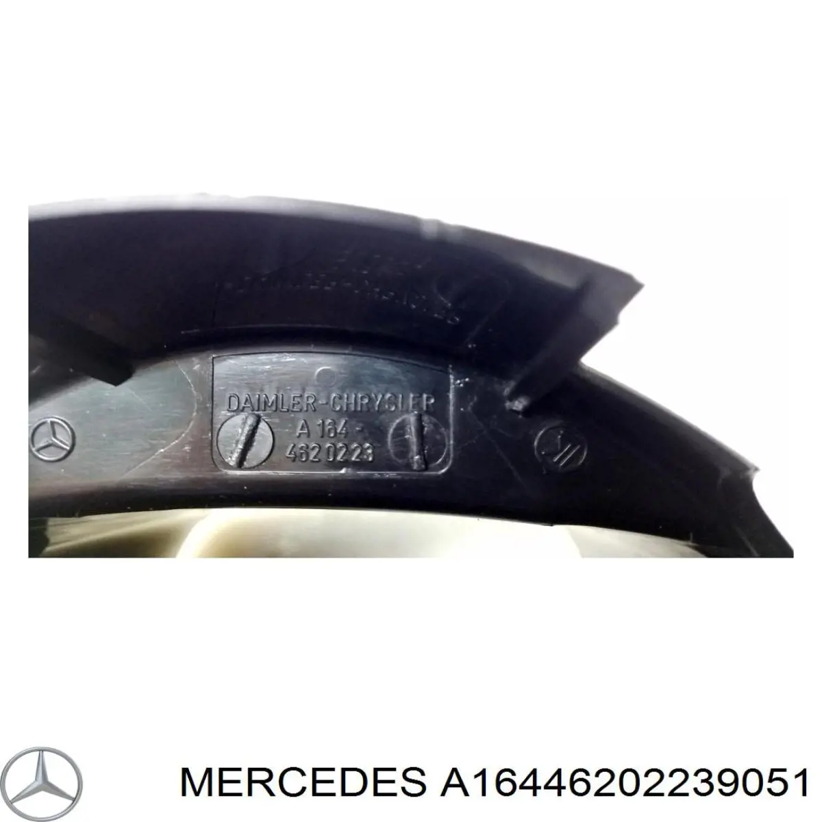 A16446202239051 Mercedes Cubierta de la columna de dirección