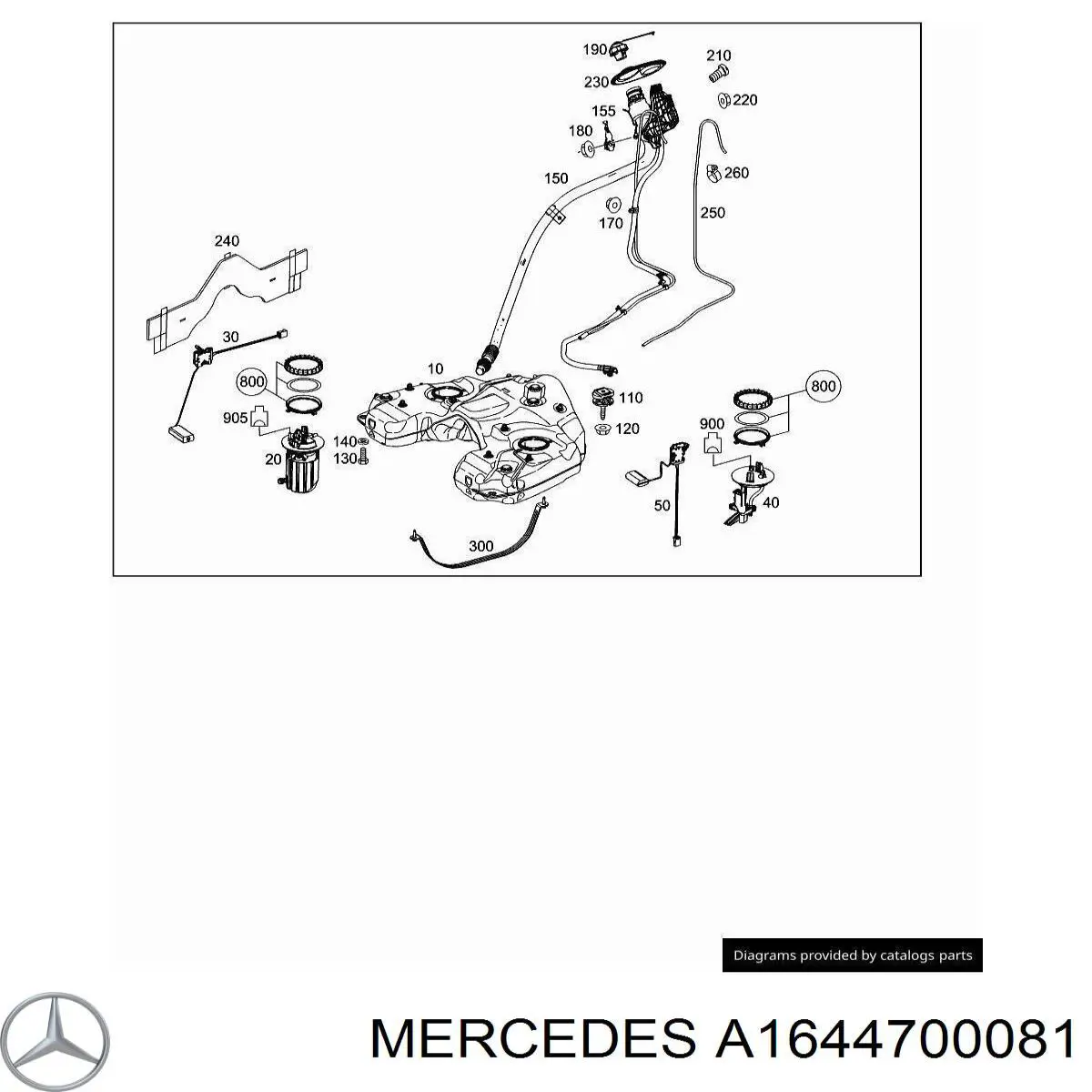 Comprar A1644700081 Mercedes 