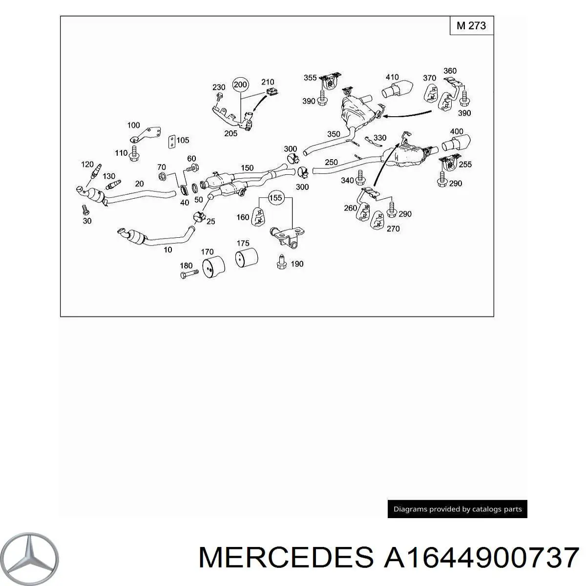  Mercedes A1644900737 precio, desde 55,04 EUR