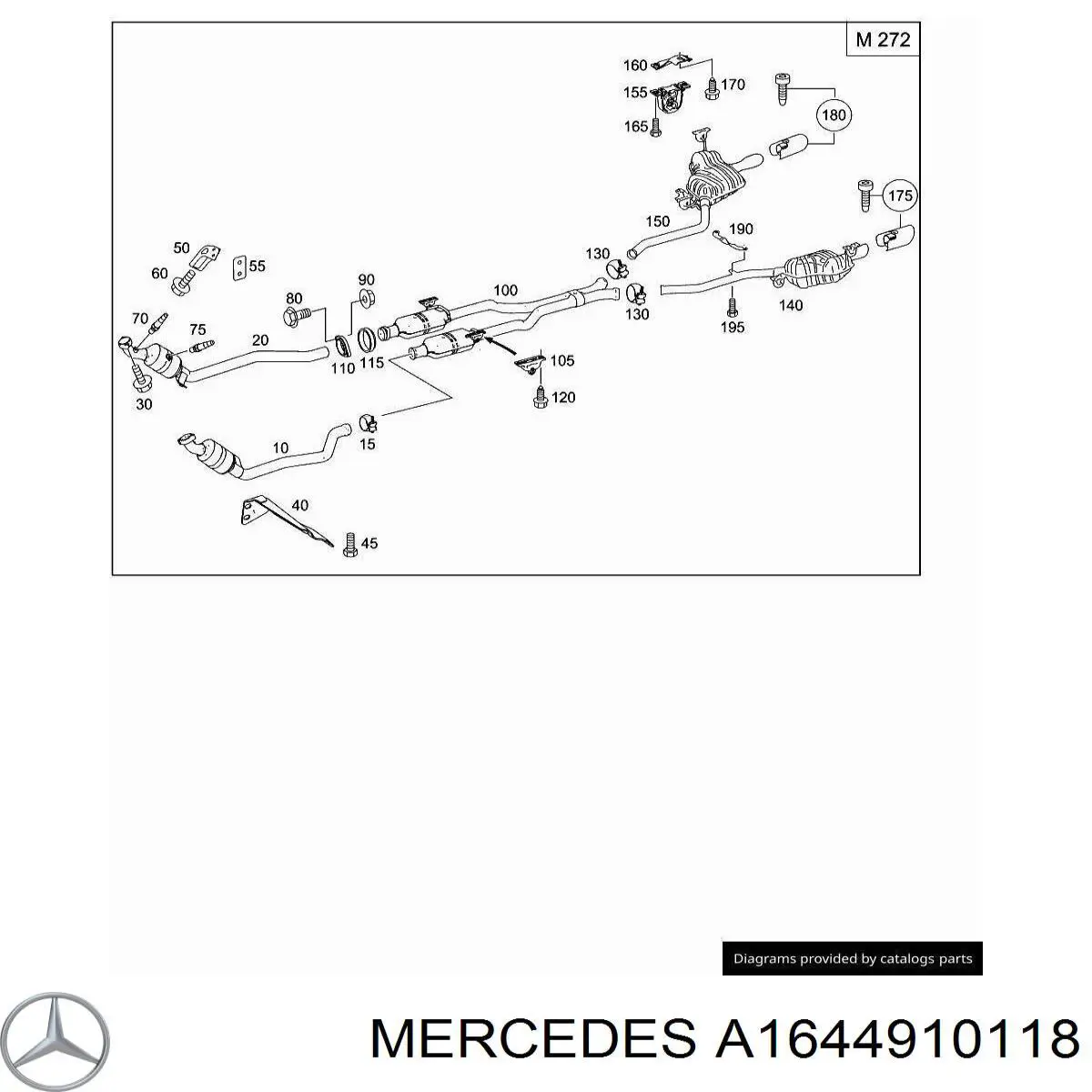  Mercedes A1644910118 precio, desde 6,43 EUR