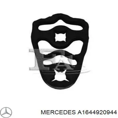 Almohadilla de tope silenciador Mercedes A1644920944 precio, desde 9,18 EUR