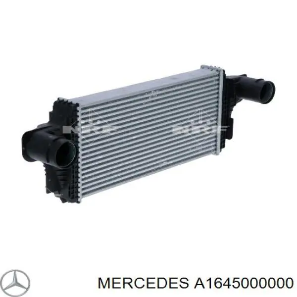 A1645000000 Mercedes intercooler
