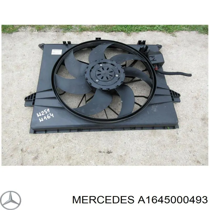 Ventilador de refrigeración Mercedes A1645000493