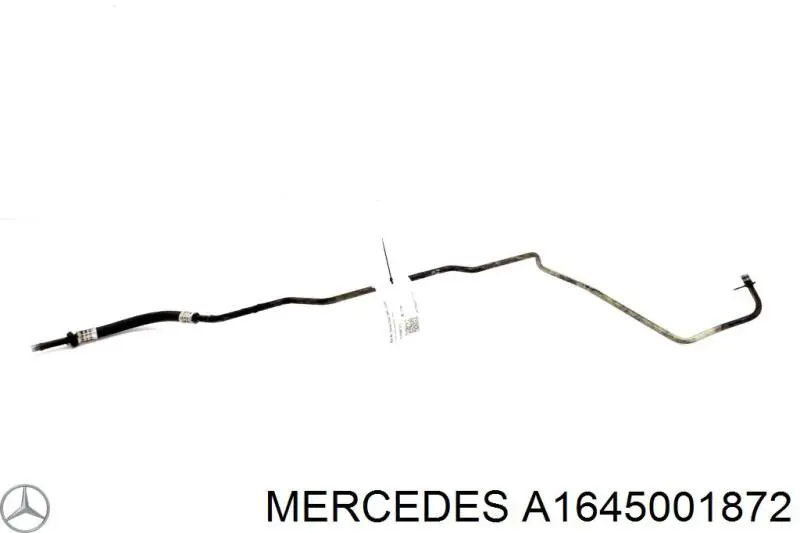 A1645001872 Mercedes tubo de enfriamiento detransmision (manguera, Alimentacion)