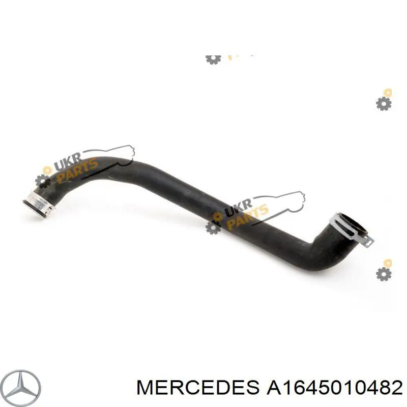 A1645010482 Mercedes tubería de radiador arriba