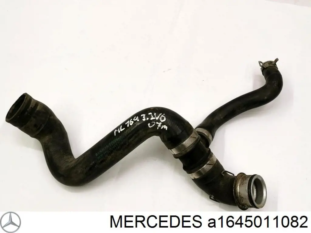 Tubería de radiador arriba MERCEDES A1645011082