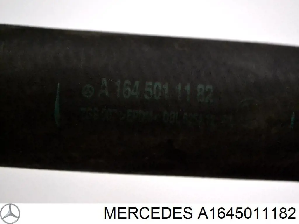 Manguera inferior del radiador A1645011182 Mercedes