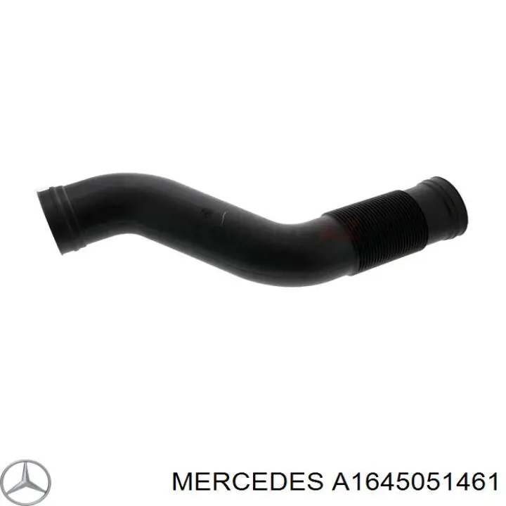 A1645051461 Mercedes tubo flexible de aspiración, salida del filtro de aire