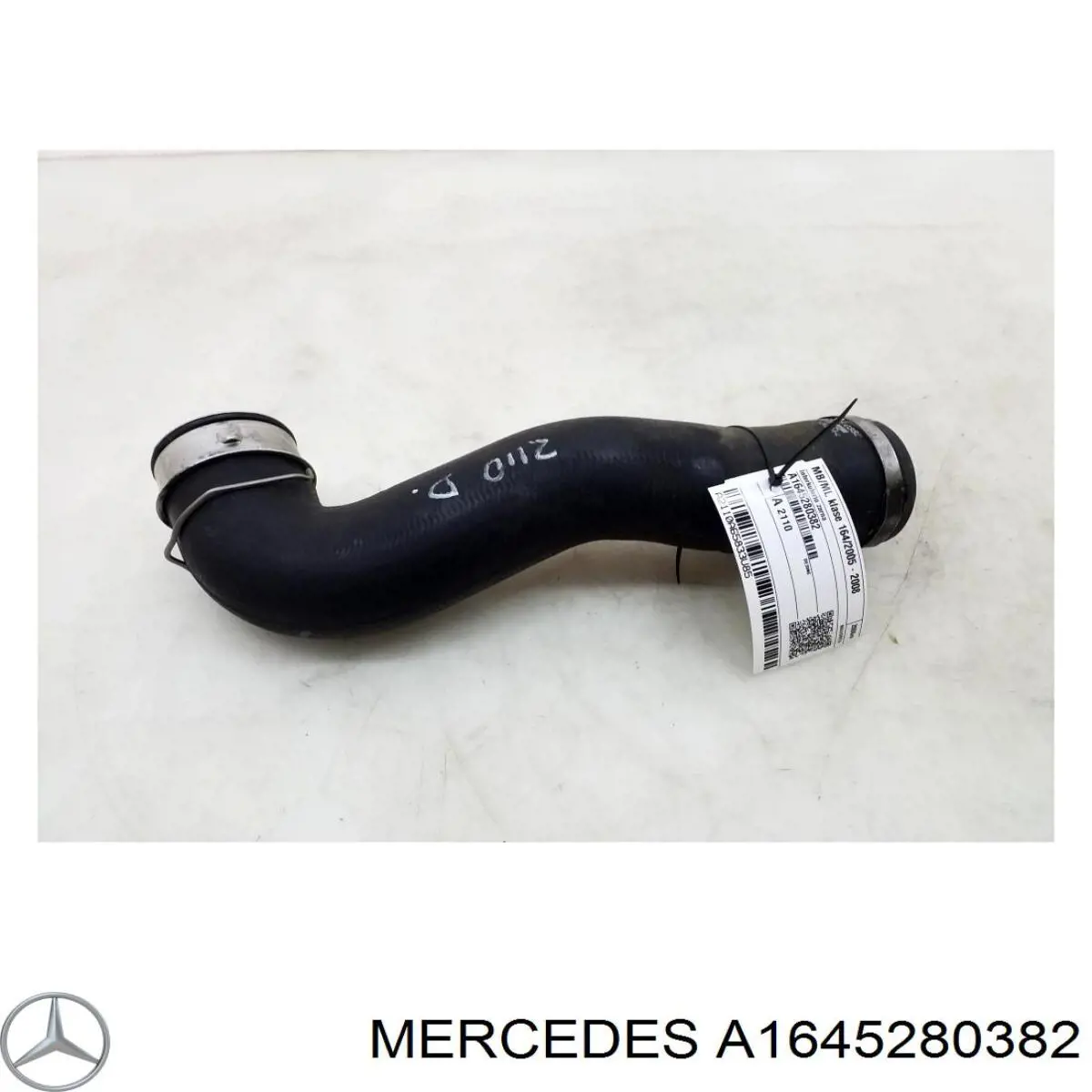 Tubo flexible de aire de sobrealimentación derecho para Mercedes ML/GLE (W164)