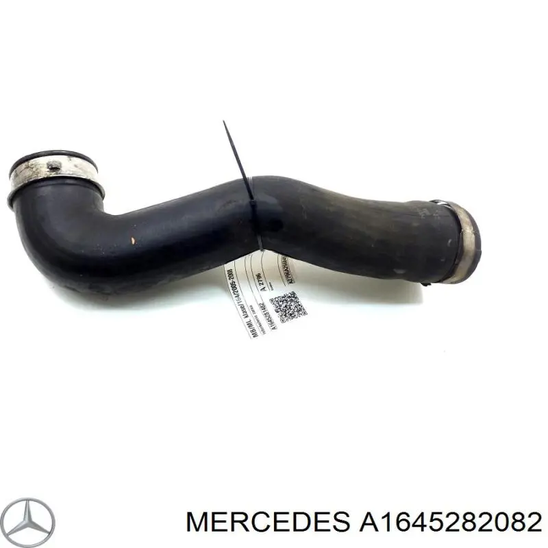 Tubo flexible de aire de sobrealimentación Mercedes A1645282082