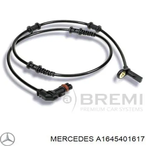 Sensor ABS de rueda delantera Mercedes A1645401617 precio, desde 29,99 EUR