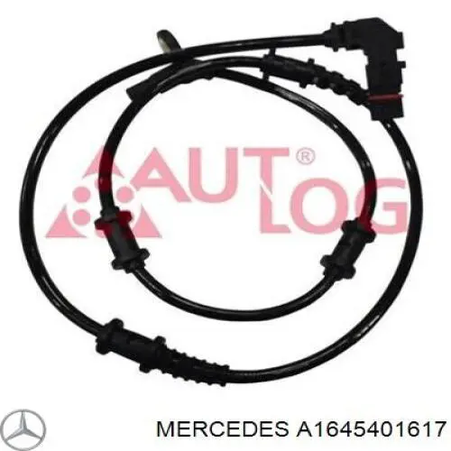 A1645401617 Mercedes sensor abs delantero