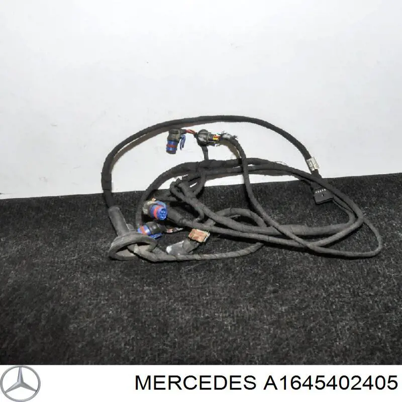 A1645402405 Mercedes sensores de estacionamiento de cable (alambre Parachoques Trasero)
