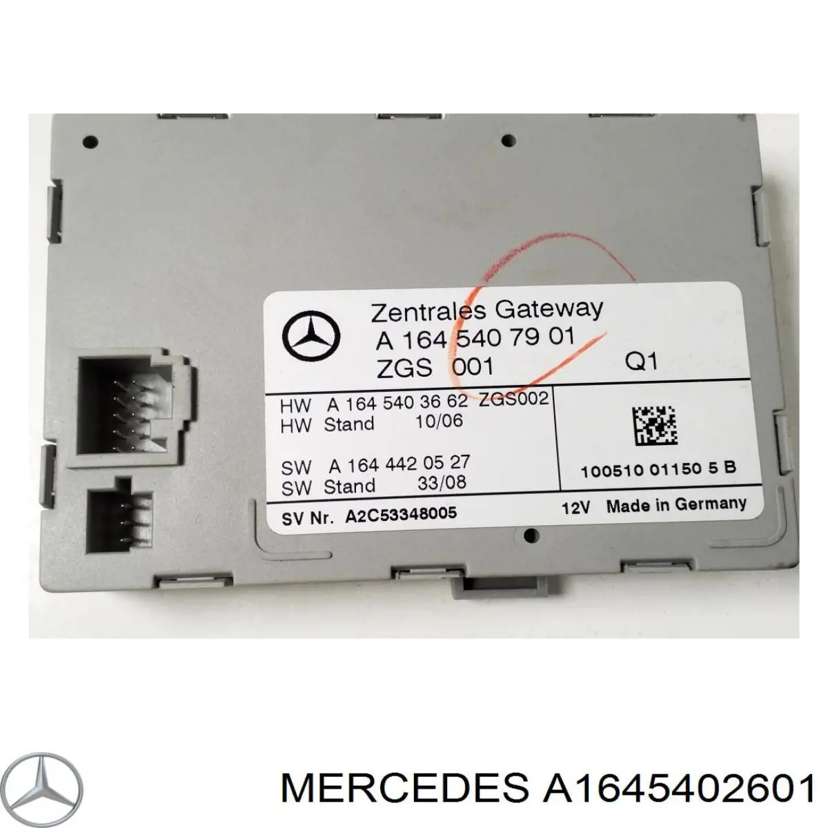 Módulo de cierre centralizado Mercedes A1649002901