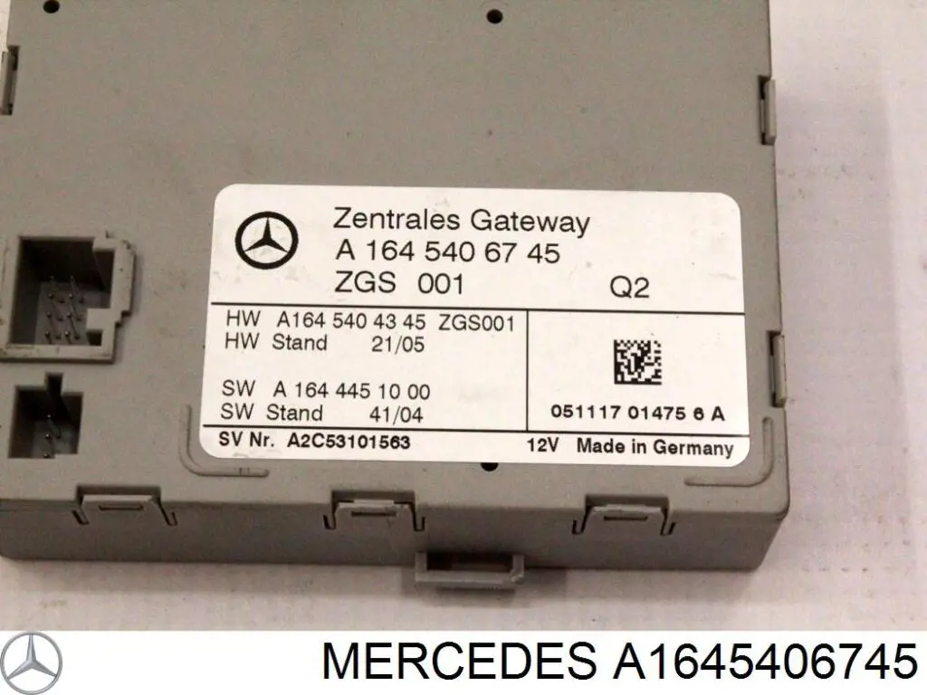 Módulo de cierre centralizado Mercedes A1645406745 precio, desde 152,46 EUR