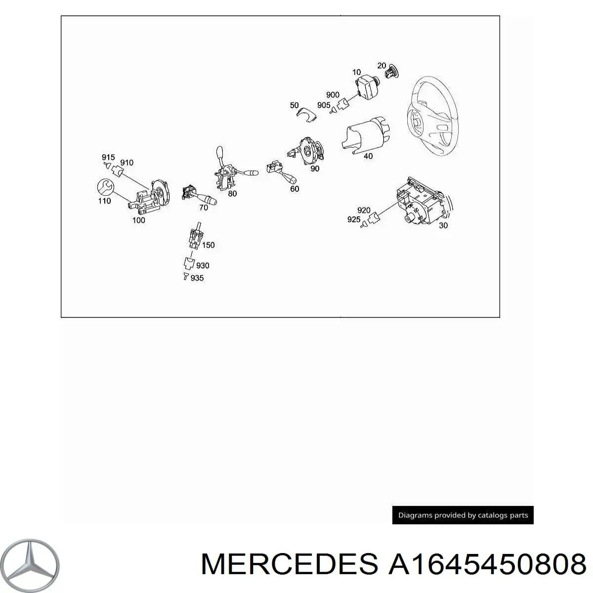 Conmutador de arranque Mercedes GL (X164)