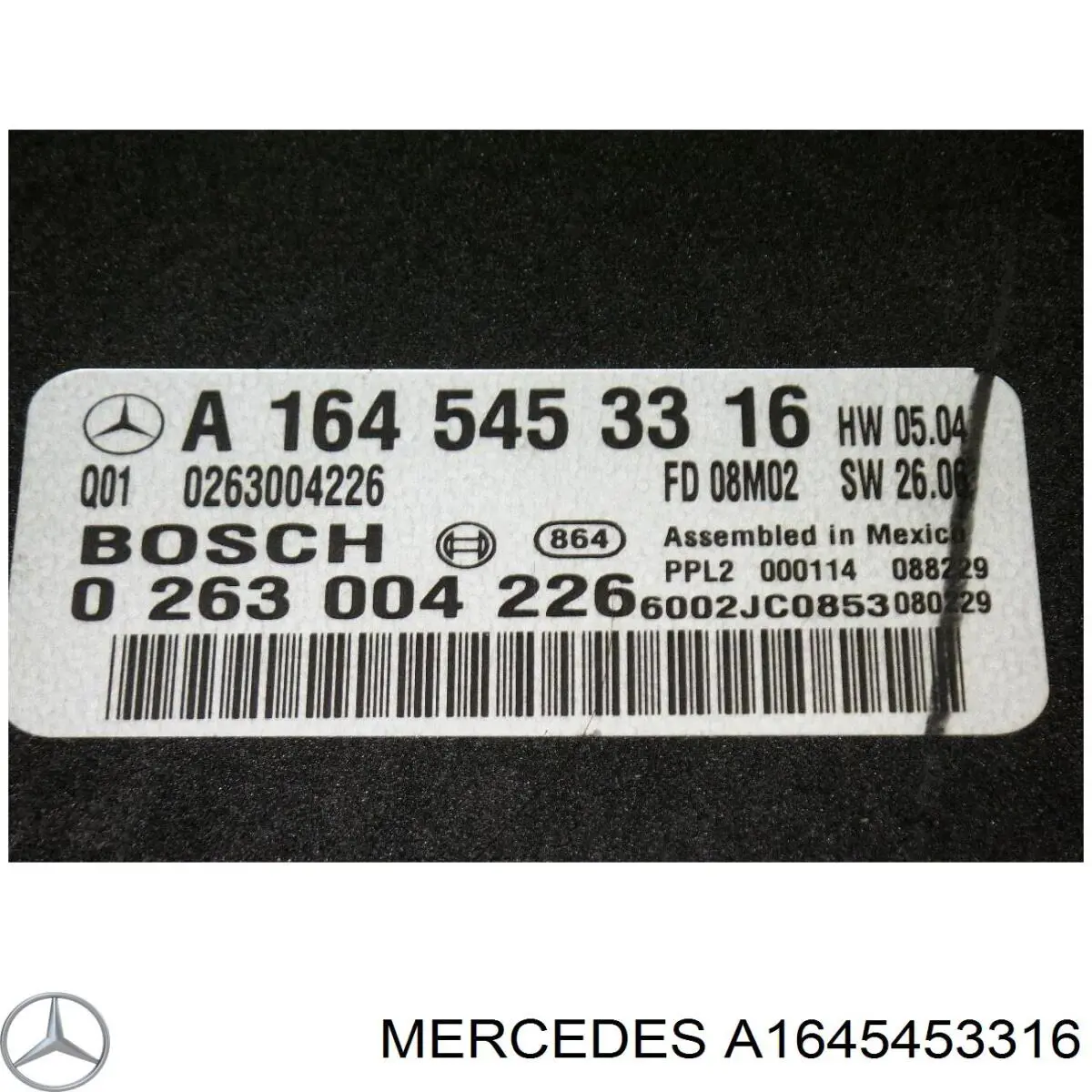 Módulo de control del asistente de aparcamiento Mercedes A1645453316 precio, desde 110,35 EUR