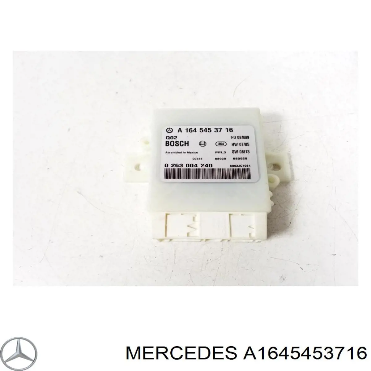 1645453716 Mercedes unidad de control, auxiliar de aparcamiento