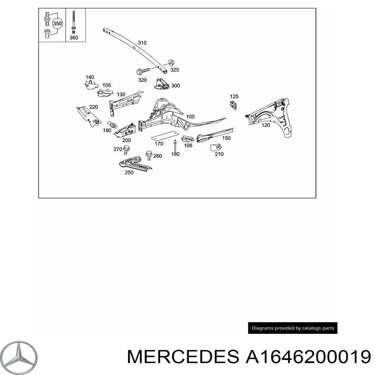 A1646200019 Mercedes