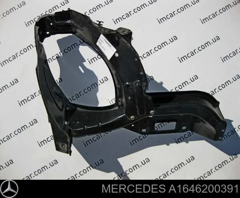 Comprar A1646200391 Mercedes Soporte izquierdo del radiador (panel de montaje de faros)