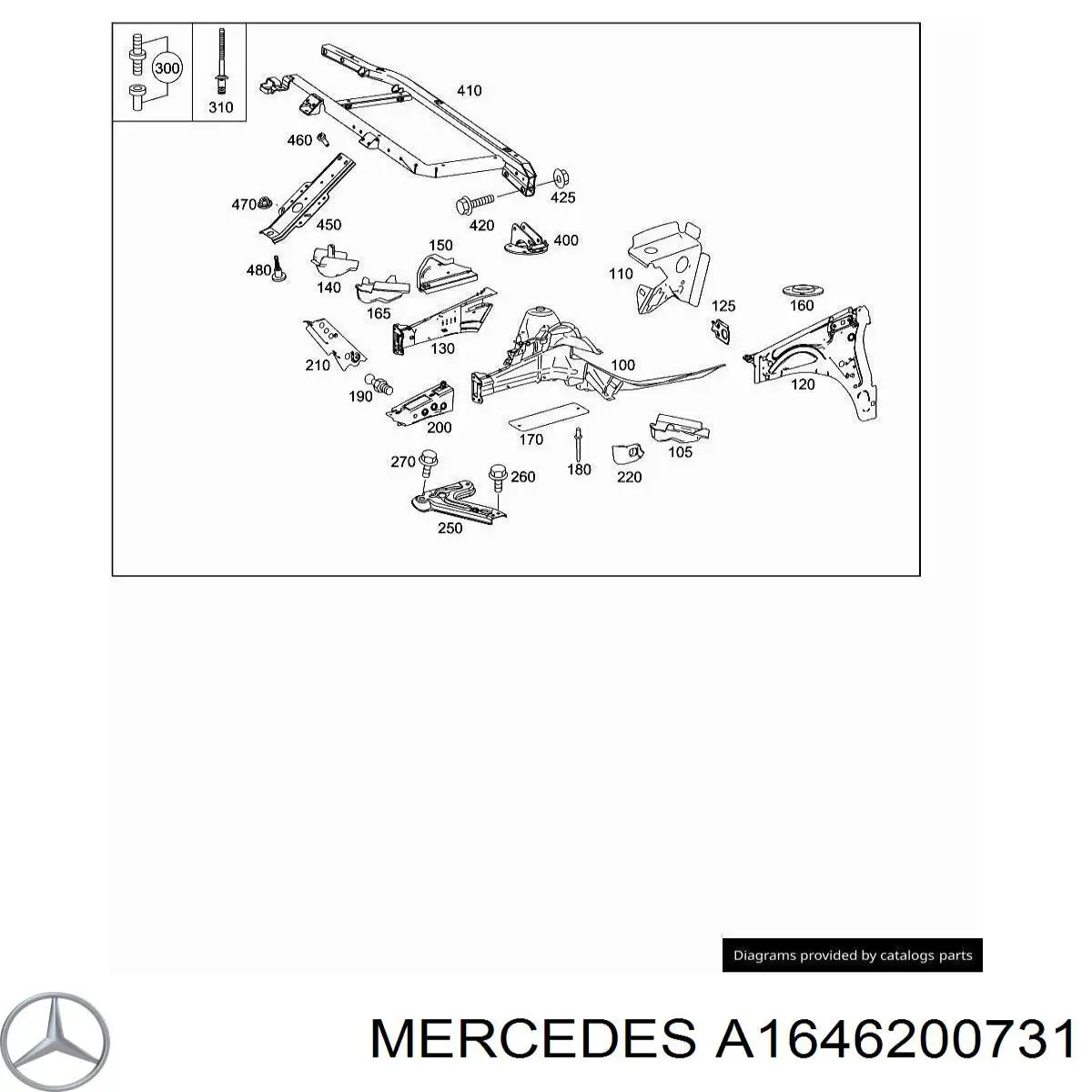  Mercedes A1646200731 precio, desde 57,07 EUR