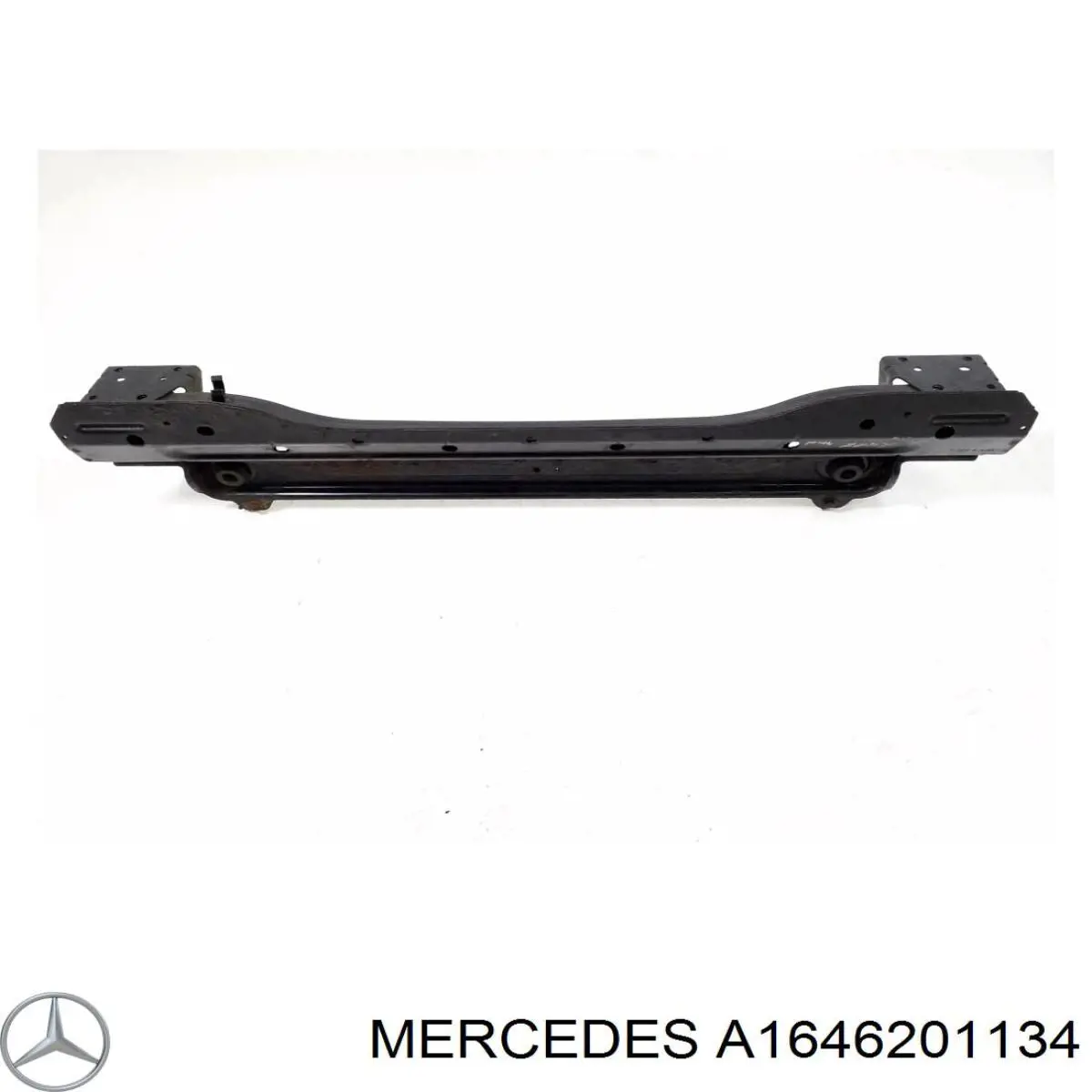 A1646201134 Mercedes soporte de radiador inferior (panel de montaje para foco)