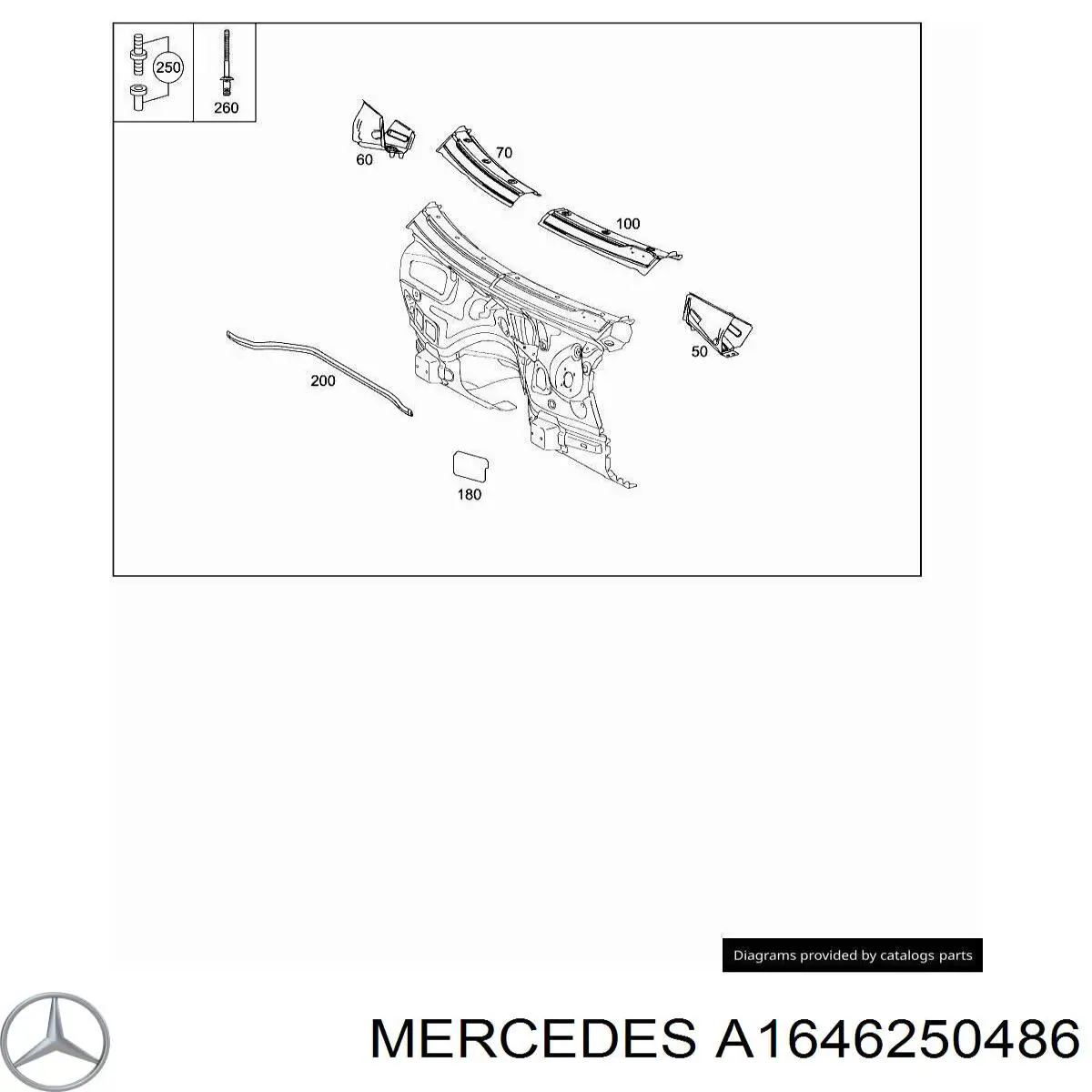  Mercedes A1646250486 precio, desde 67,46 EUR