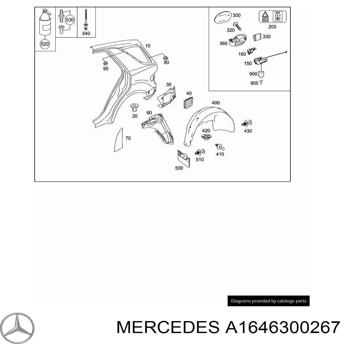 A1646300267 Mercedes