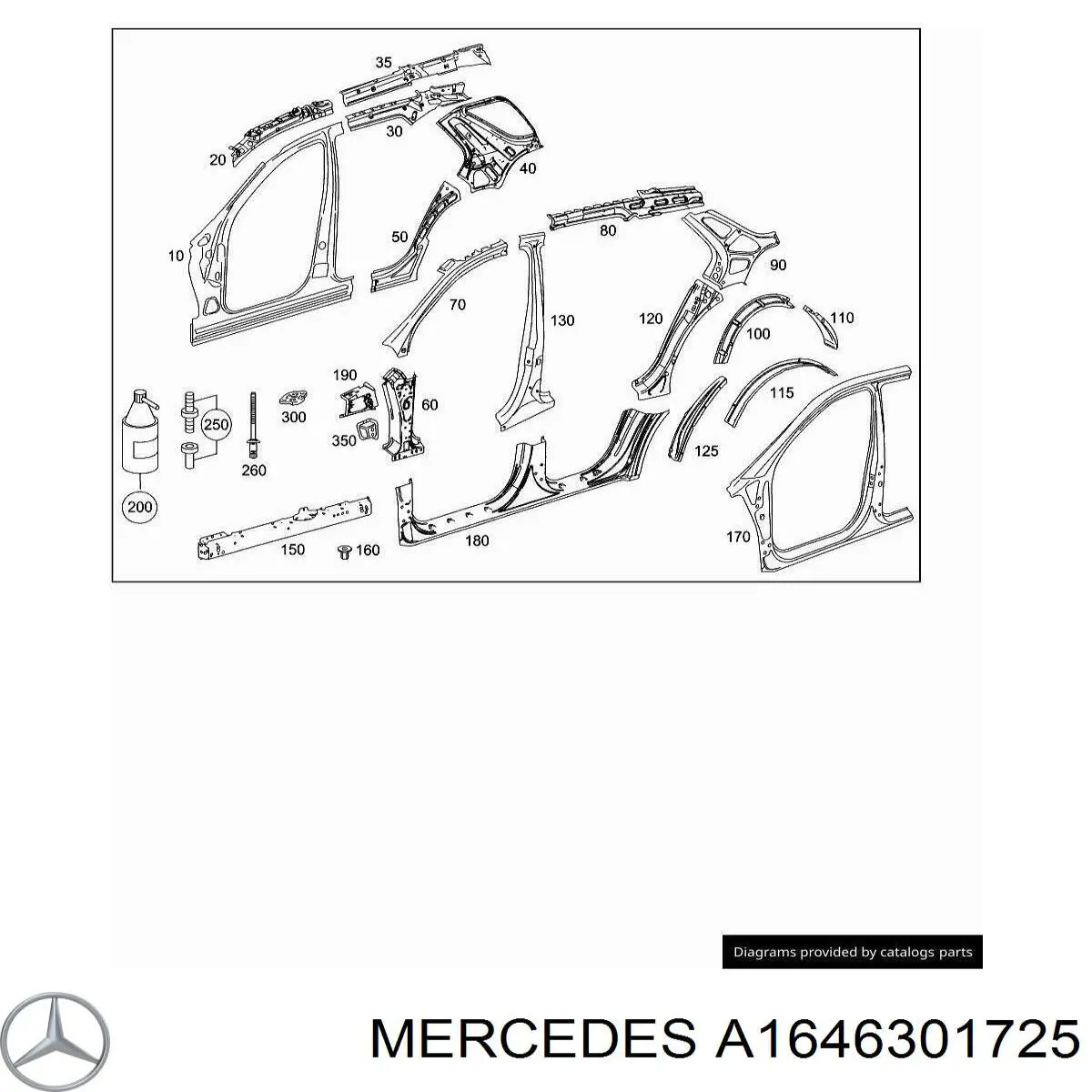A1646301725 Mercedes 