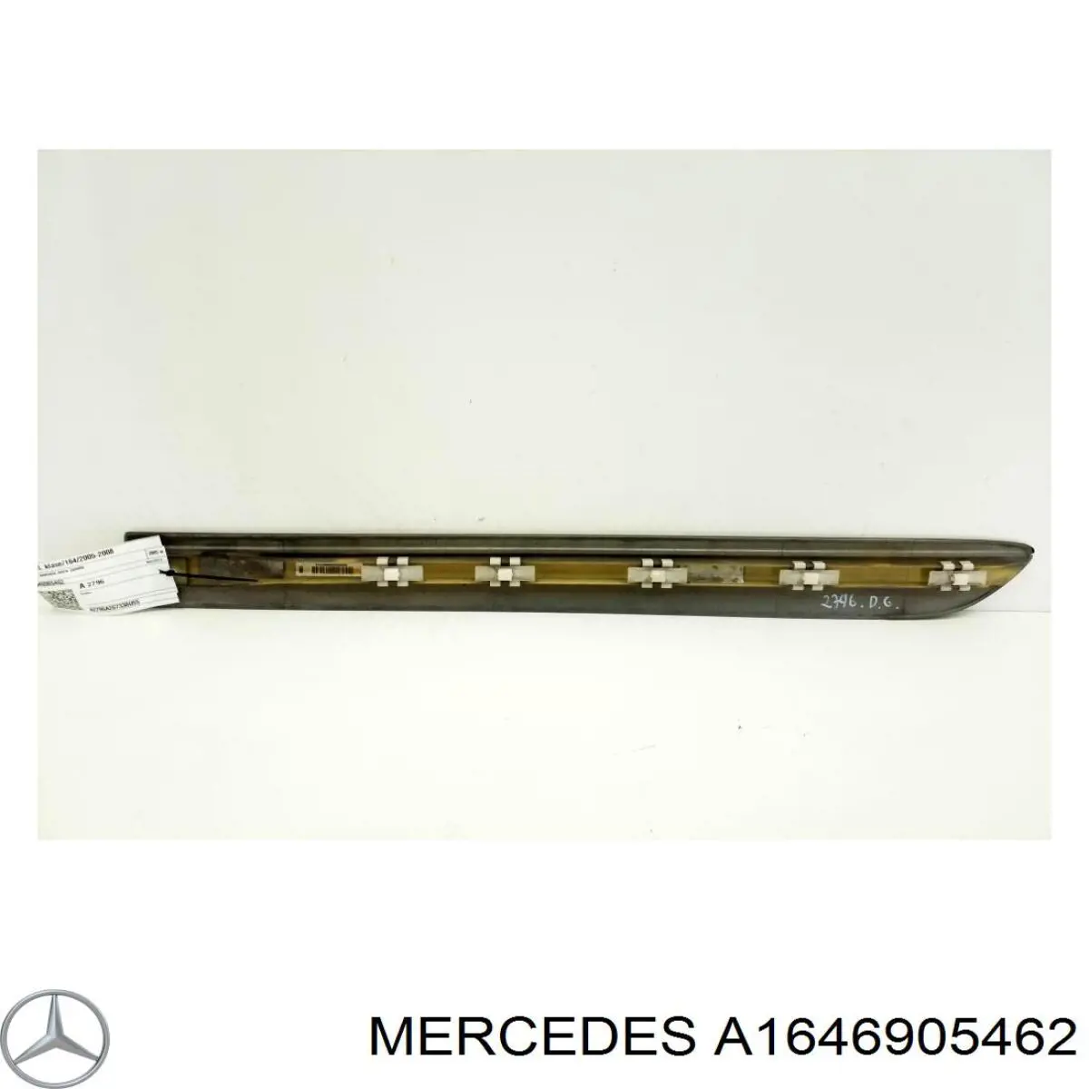 Comprar A1646905462 Mercedes Moldura de puerta trasera derecha