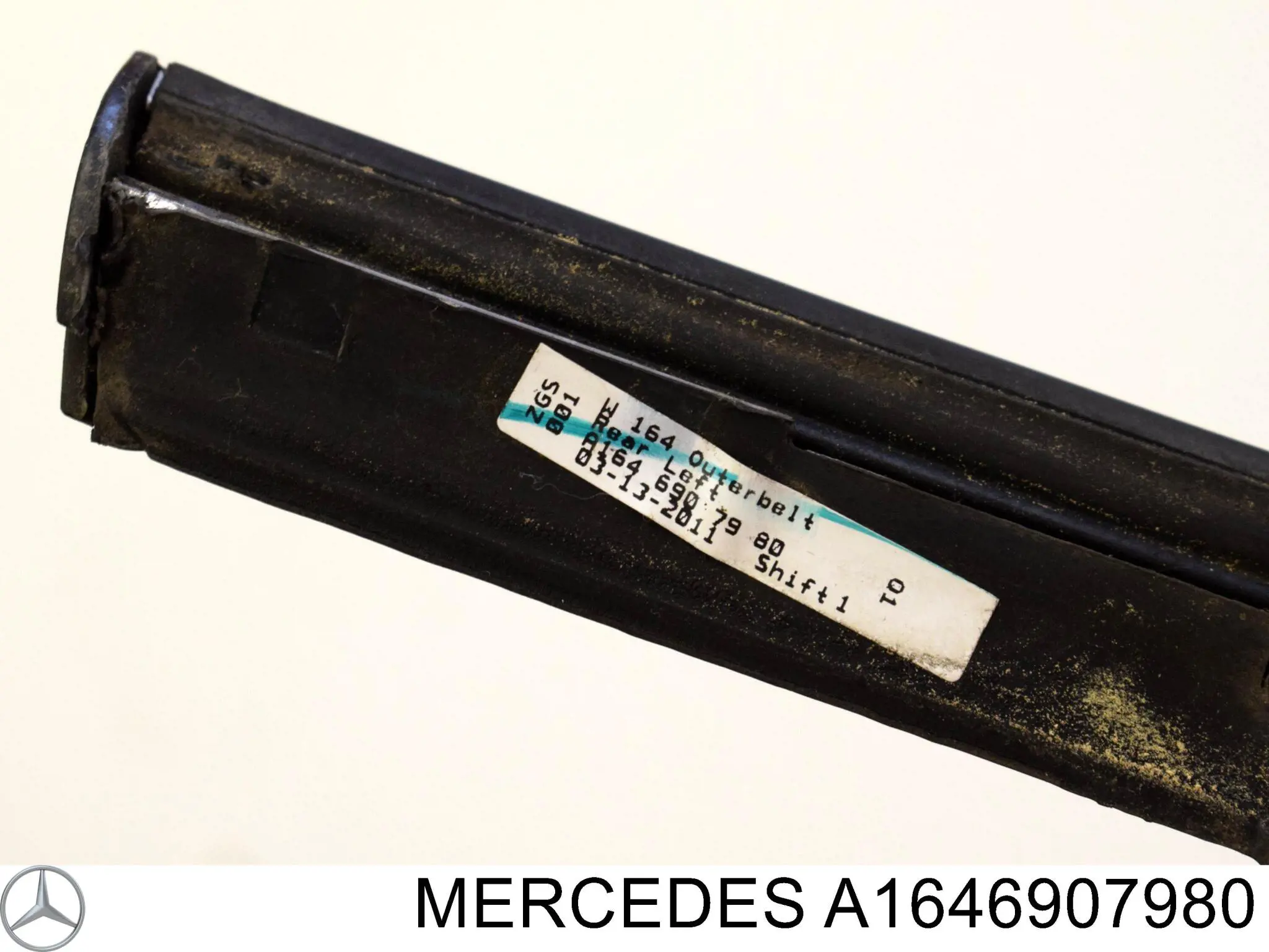 Moldura De Cristal De La Ventana De La Puerta Trasera Izquierda para Mercedes ML/GLE (W164)