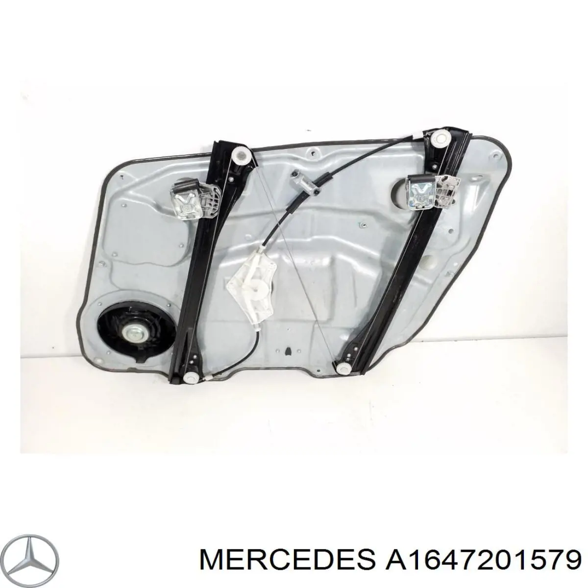 A1647201579 Mercedes mecanismo de elevalunas, puerta delantera izquierda