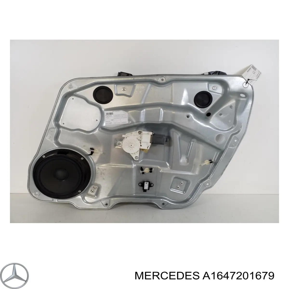 A1647201679 Mercedes mecanismo de elevalunas, puerta delantera derecha