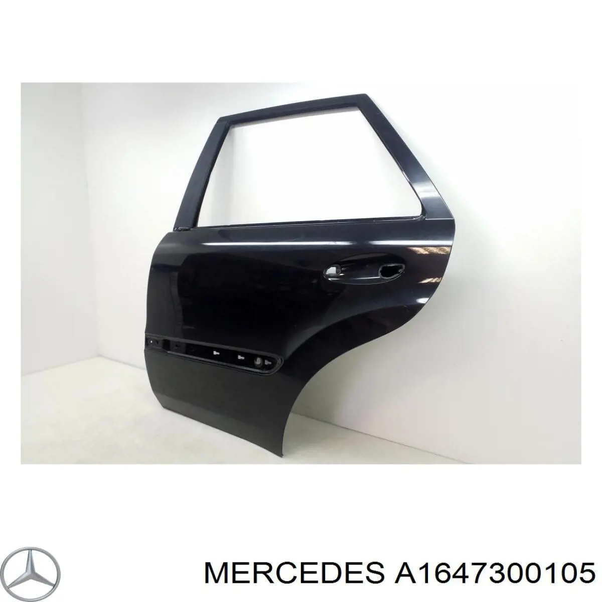 Puerta trasera izquierda para Mercedes ML/GLE (W164)