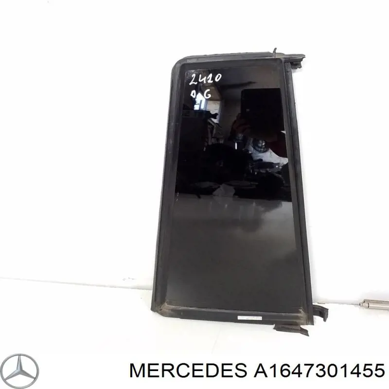 Ventanilla de esquina, trasera derecha Mercedes GL (X164)